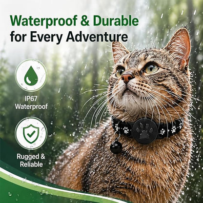 Pet Tracker, GPS Collar for Cats, Smart tag, Waterproof Compatible - Image 4