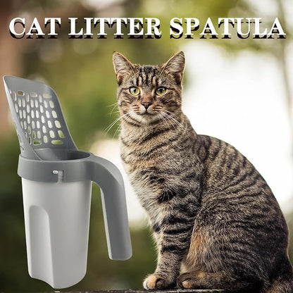 Cat Litter Scooper with Trash Container, Portable Litter Scoop Holder, Litter - Image 7