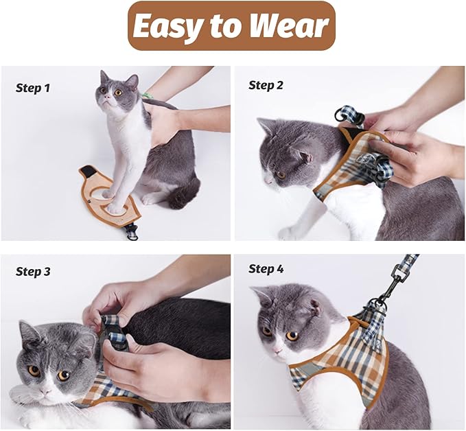 FAYOGOO Cat Harness and Leash Set) - Image 6
