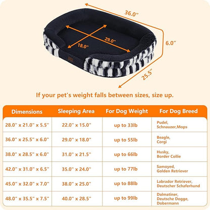 Dwanton Orthopedic Dog Bed for Medium Dogs - Image 4