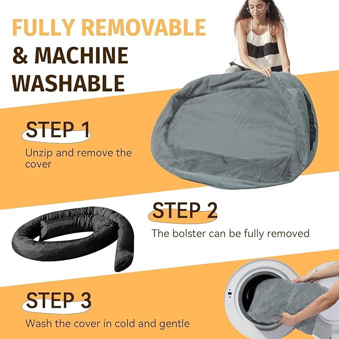 Orthopedic Dog Bed for Large Dogs, Waterproof Dog Bed for Large Size Dogs - Image 7