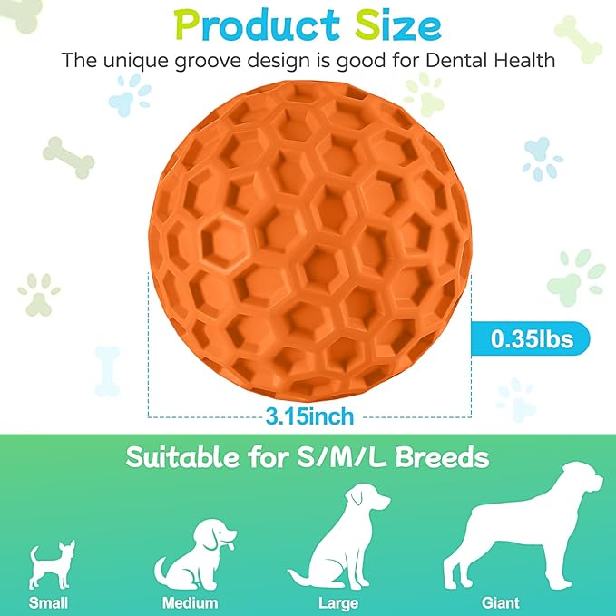 LUKITO Dog Chew Toys, Dog Toys for Aggressive Chewers Large Breed, Interactive - Image 2