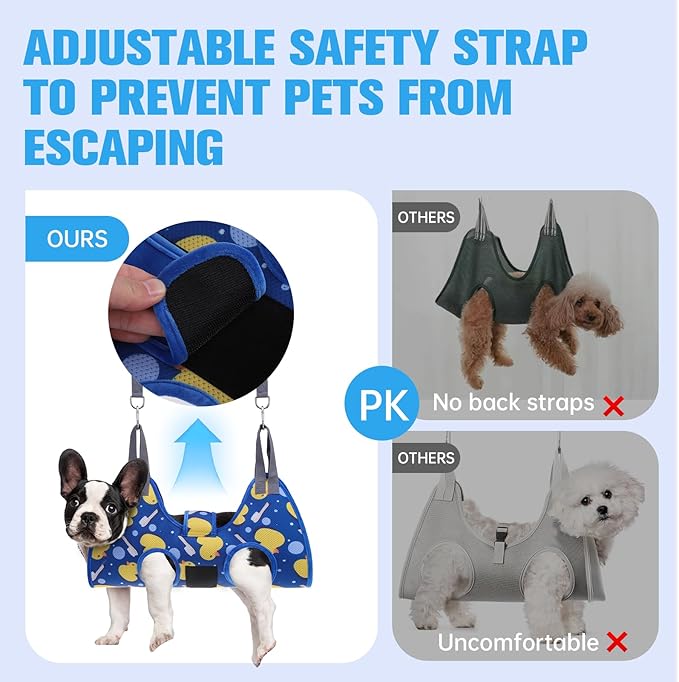 PAWCHIE Dog Grooming Hammock Harness - Image 3