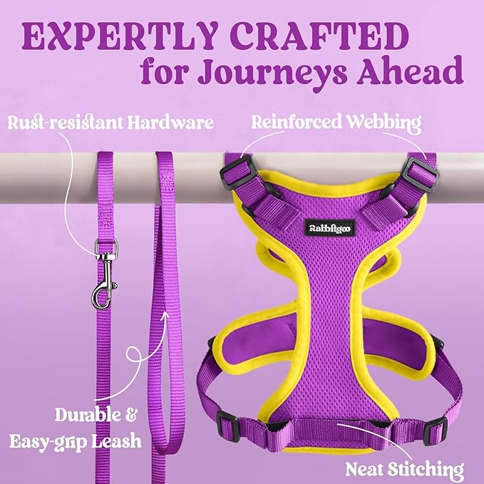 rabbitgoo Cat Harness and Leash Set, Escape Proof Vest Harness - Image 7