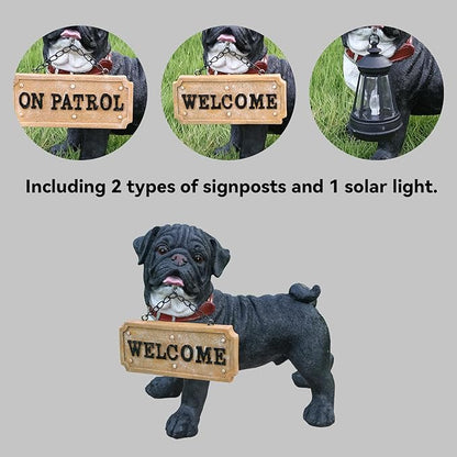 French Bulldog Dog Garden Statue - Image 3
