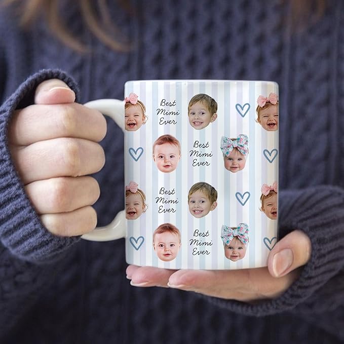 Custom Photo Coffee Mug – Personalized All-Over Print - Image 2