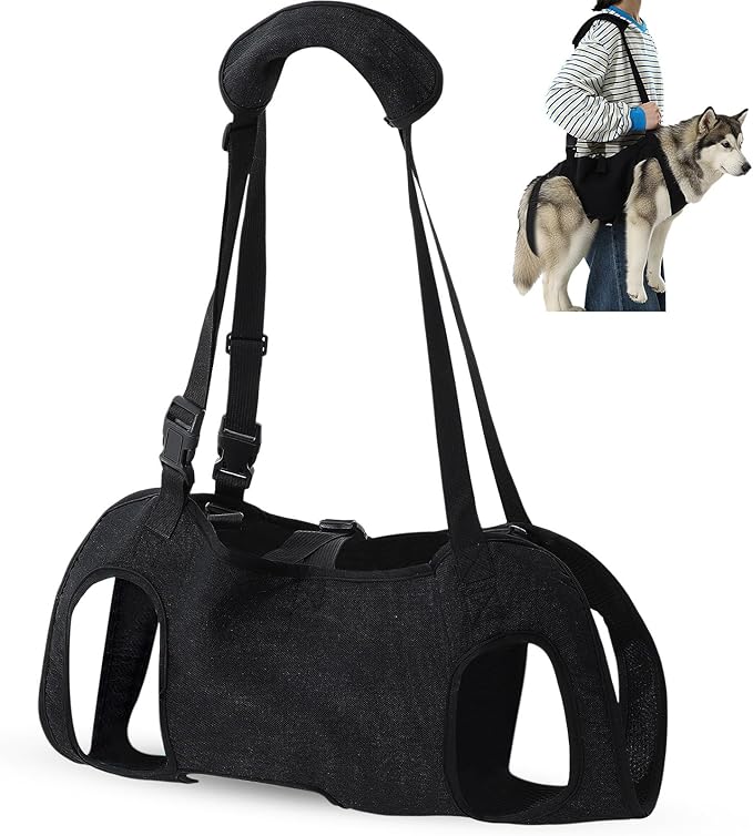 Shinylin Dog Carry Sling Emergency Backpack Pet Legs Support and Rehabilitation by Shinylin