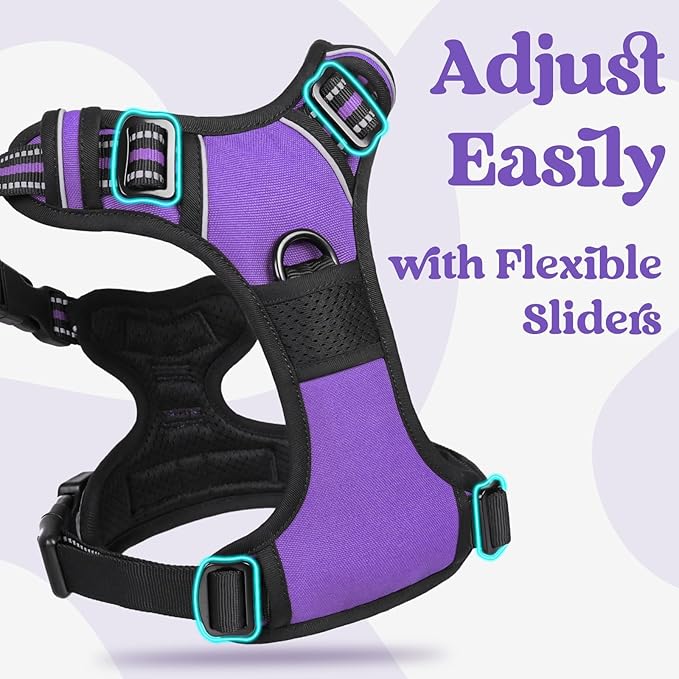 rabbitgoo Dog Harness Medium Sized, No Pull Easy On & Off - Image 4
