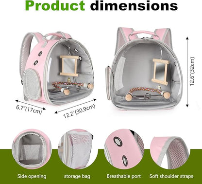 Portable Parrot Travel Cage Carrier - Image 2