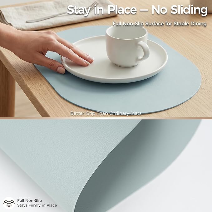 Premium Thick Silicone Placemat，Heat & Oil Resistant, Non-Slip Table Mat - Image 7