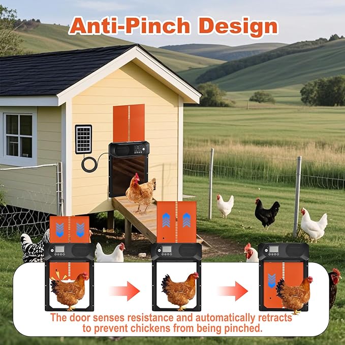 Automatic Chicken Coop Door Solar Powered - Image 5