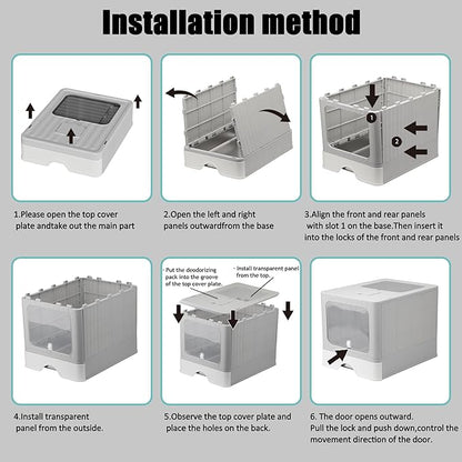 Stainless Steel Cat Litter Box - Image 6