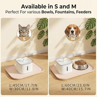 BLESWIN Waterproof Silicone Pet Feeding Mat - Image 7