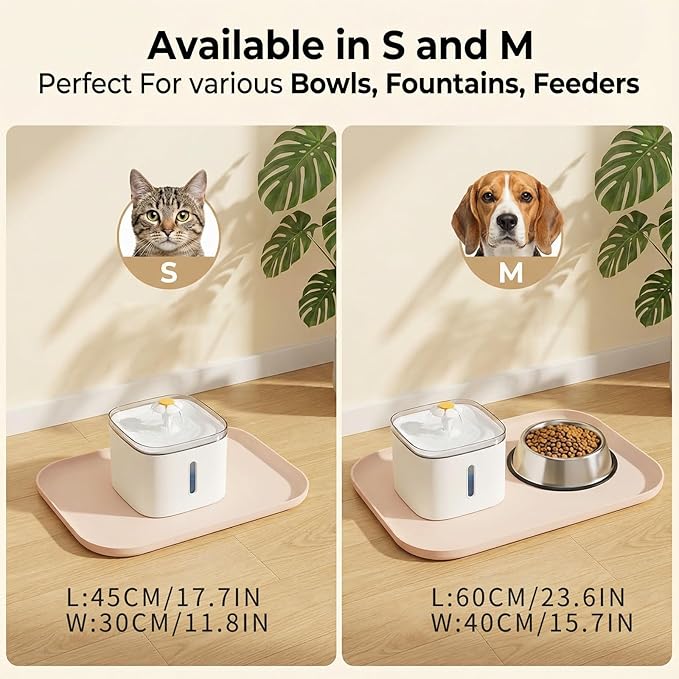 BLESWIN Non-Slip Silicone Dog Food Mat - Image 7