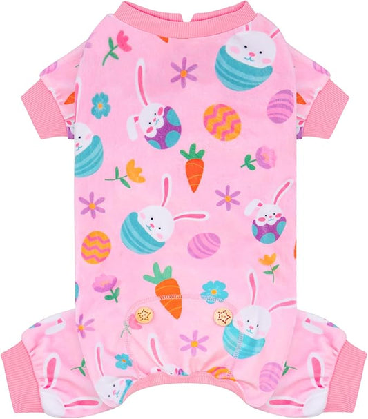 KYEESE Easter Dog Pajamas, Soft Dog Pajamas by KYEESE