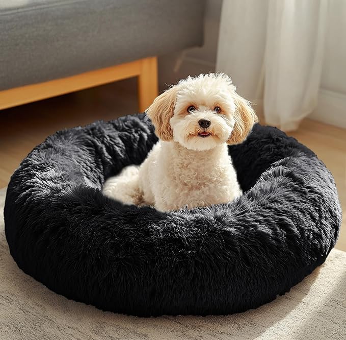 JOLLYVOGUE Dog & Cat Bed, Calming Anti-Anxiety Pet Bed - Image 2