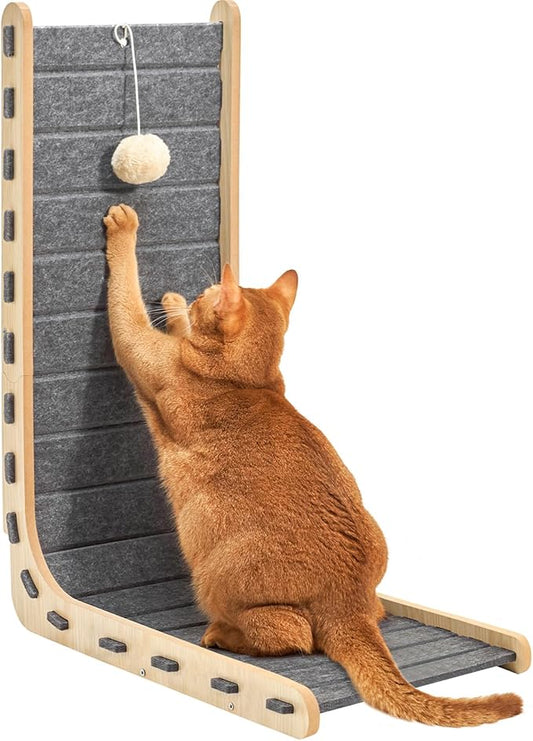Cat Scratch Pad Felt Cat Scratcher by NxwjoyPet