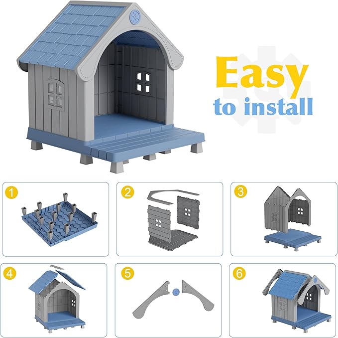 Bifanuo Dog House Outdoor Weatherproof - Image 7