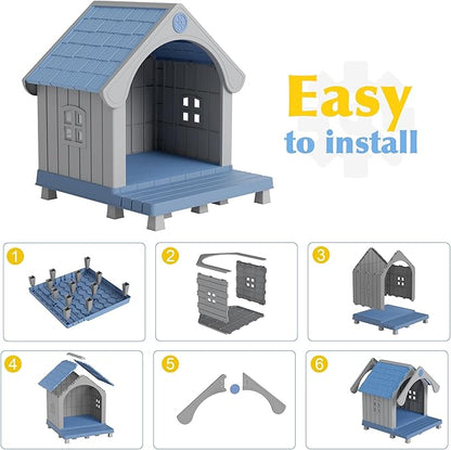 Bifanuo Dog House Outdoor Weatherproof - Image 7