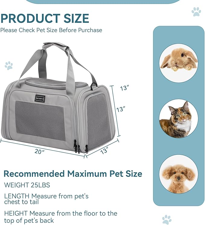 PETSFIT Dog Carrier Cat Carriers - Image 2
