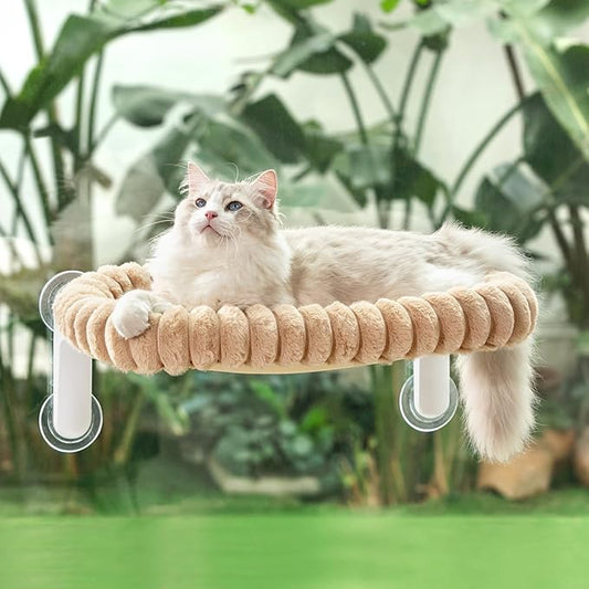 Sunhoo Cat Window Perch Bed Foldable Kitty Windowsill Hammock Shelf Seat Large by Sunhoo
