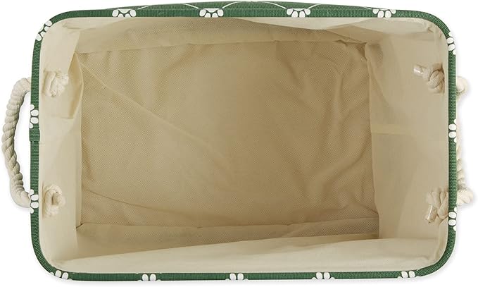 Bone Dry Pet Storage Collection Paw and Bone Print, Large Rectangle, 17.5x12x15 - Image 2