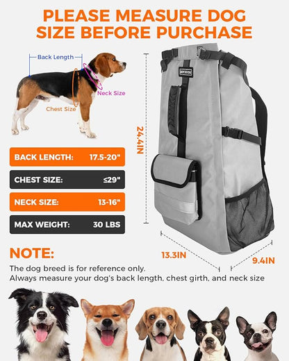 Dog Backpack Carrier for Medium Dogs - Image 2