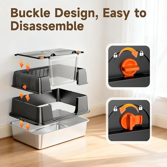 Stainless Steel Litter Box - Image 7
