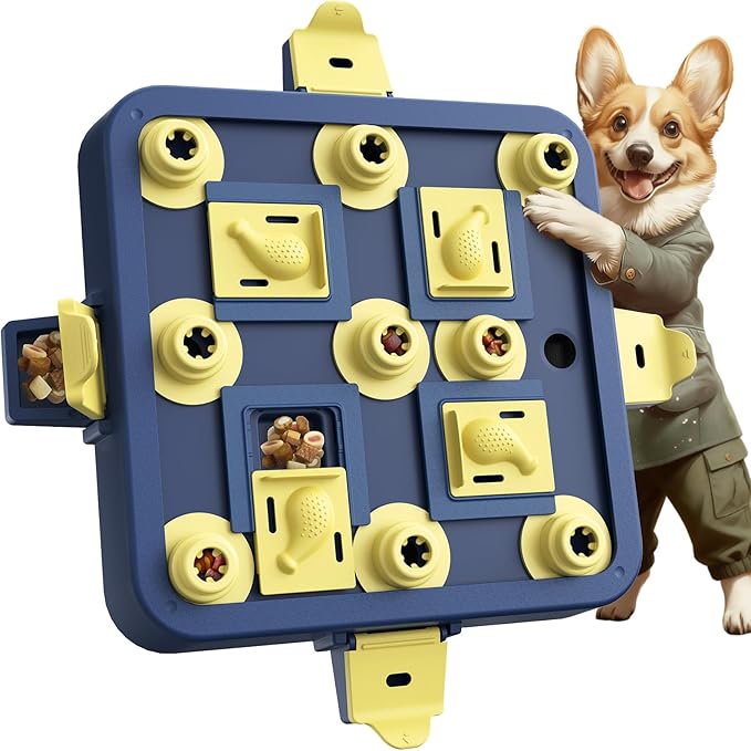 KADTC Dog Chess Puzzle Toy, Large Size, 3 Levels of Step-by-Step Challenge by KADTCINTELLIGENCEDEVELOPMENT