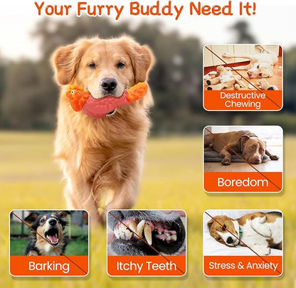 WinTour Tough Dog Toys for Aggressive Chewers, Dog Chew Toys for Large Dogs - Image 3
