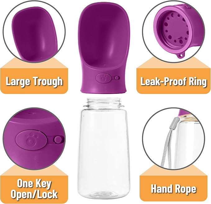 Mr. Pen- Portable Dog Water Bottle, 19 oz, Leak Proof Puppy Water Dispenser - Image 5