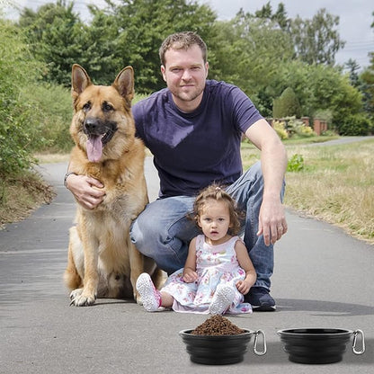 SLSON Dog Bowls Pet Collapsible Bowl - Image 7