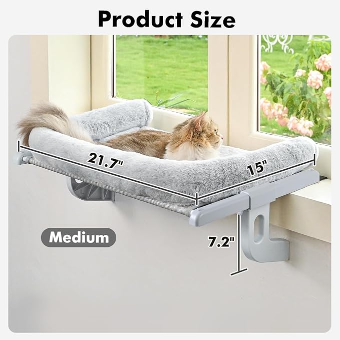 Zoratoo Cat Window Sill Perch - Image 5