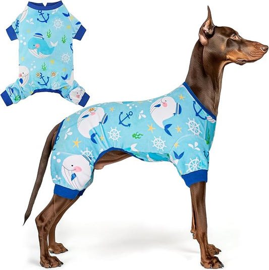 KYEESE Dog Pajamas Velvet Dog Pajamas Large Sized Dogs Soft Dogs Clothes Pjs by KYEESE
