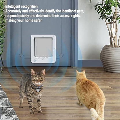 Smart Cat Door, Automatic Sensing Collar Activated Pet Door - Image 2