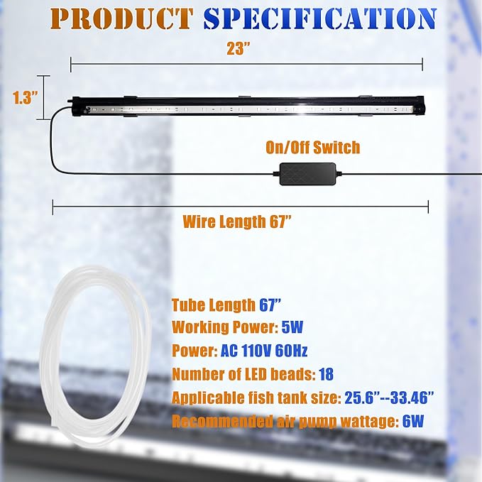 Smart App-Controlled LED Aquarium Light - Image 7