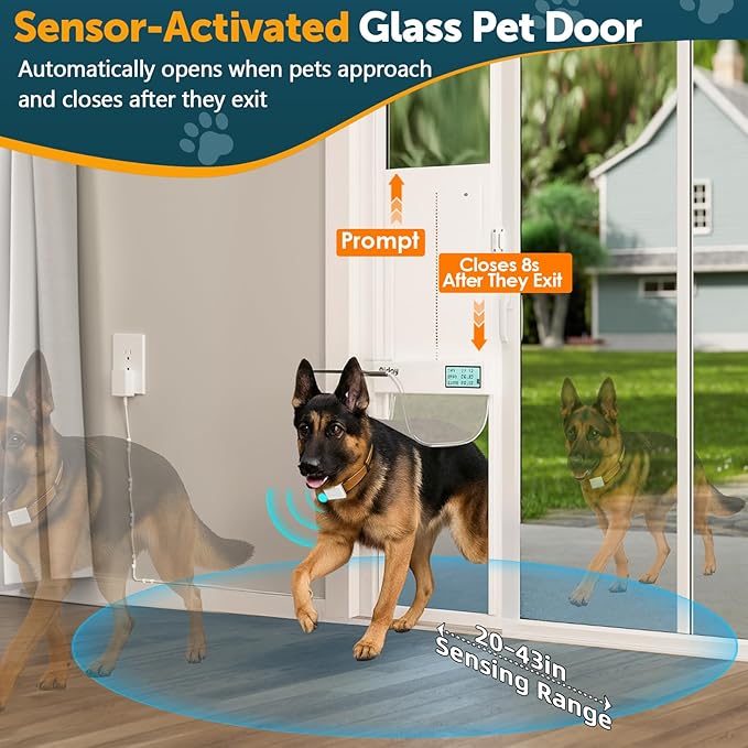 Automatic Sliding Glass Dog Door - Image 2