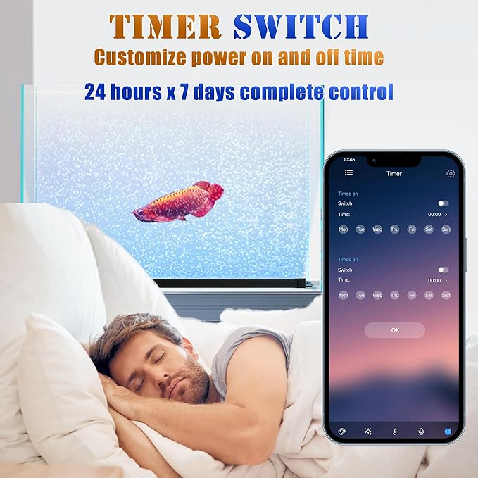 Smart App-Controlled LED Aquarium Light - Image 5
