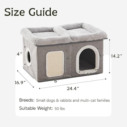 WINDRACING Cat House for Indoor Cats - Image 4