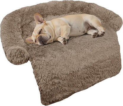 Calming Dog Bed Fluffy Plush Dog Mat by GGIB