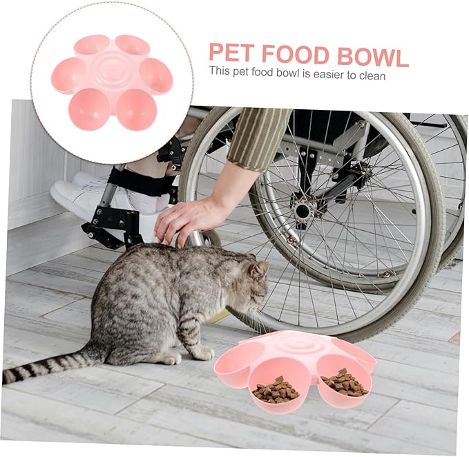 Yardwe Multipurpose Pet Feeding Bowl High-Grade Plastic Dog and Cat Feeder - Image 4