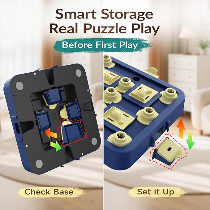 KADTC Dog Chess Puzzle Toy, Large Size, 3 Levels of Step-by-Step Challenge - Image 7