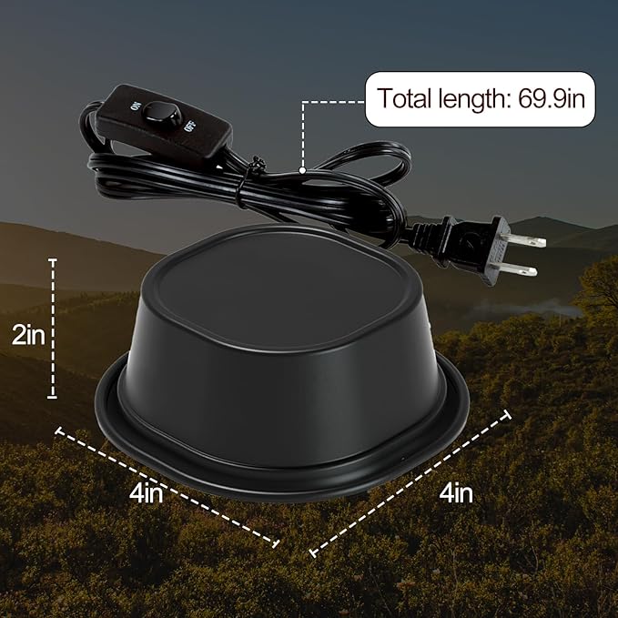 G9 Reptile Infrared Heat Lamp, Terrarium Heating Lamp Fixture - Image 6