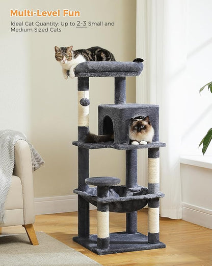 MUTTROS Cat Tree for Indoor Cats, 45.7" Multi-Level Cat Tower - Image 2