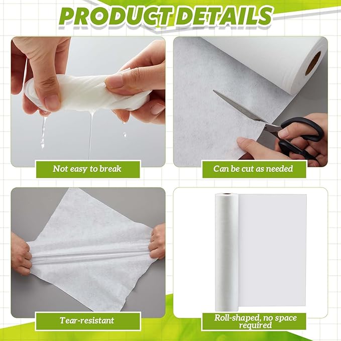 Drydiet 100 ft x 22 Inch Bird Cage Liner Disposable Cages Cushion Pad Mat - Image 4