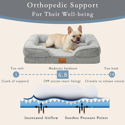 Orthopedic Dog Bed, Waterproof Memory Foam Dog Bed - Image 3