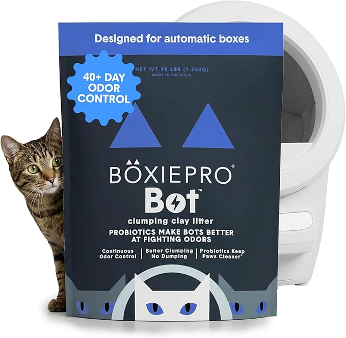 BoxiePro Bot Probiotic Cat Litter by Boxiecat