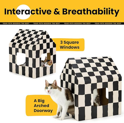 Conlun Cardboard Cat House - Image 2