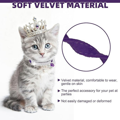 EXPAWLORER Soft Velvet Safe Cat Collars - Image 5