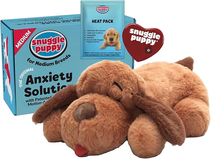 Snuggle Puppy Original Heartbeat Puppy Toy by SnugglePuppy